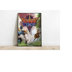strikers edge poster print | gaming poster |