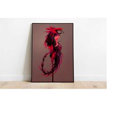 rain world poster print | gaming poster |