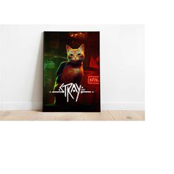 stray poster print | gaming poster | room