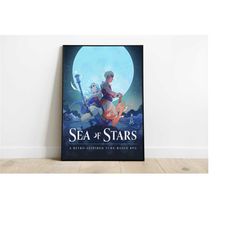 sea of stars poster print | gaming poster