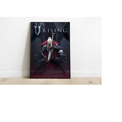 v rising poster print | gaming poster |