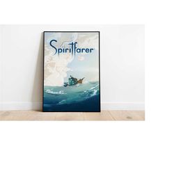 spiritfarer poster print | gaming poster | room