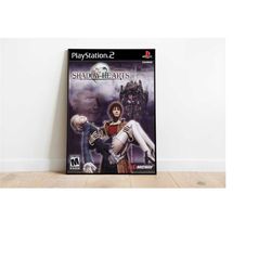 shadow hearts poster print | gaming poster |
