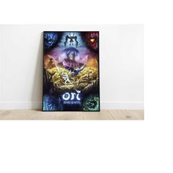 ori poster print | gaming poster | room