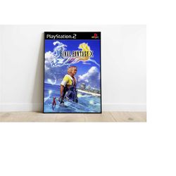 final fantasy x poster print | gaming poster
