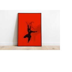 ghost runner poster print | gaming poster |