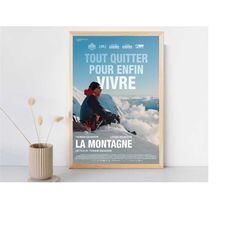 the mountain movie poster 2023 film/room decor wall