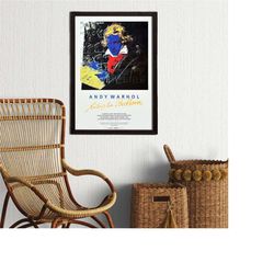 framed beethoven by andy warhol canvas - certificate