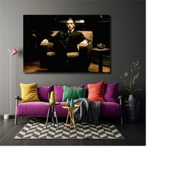 al pacino poster art,al pacino canvas wall art,modern