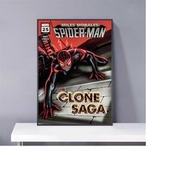spider-man miles morales - marvel gaming poster pvc