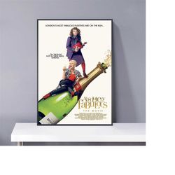 absolutely fabulous movie poster pvc package waterproof canvas