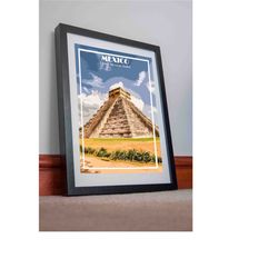 mexico print poster canvas artwork picture painting holiday