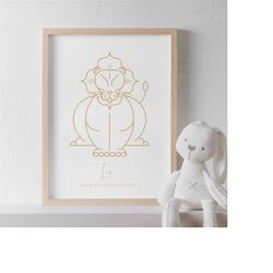 star sign gifts, august birthday nursery decor, leo