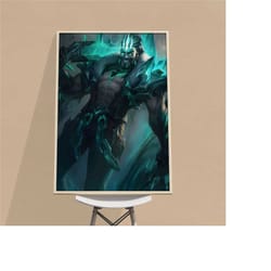 league of legends poster, game posters, canvas wall