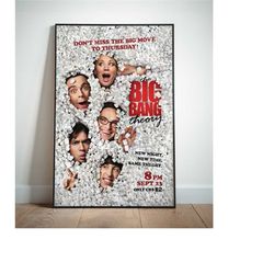 the big bang theory posters, tv series posters,