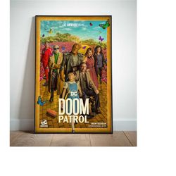 doom patrol posters, tv series posters, canvas wall