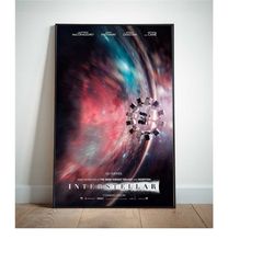 interstellar poster, movie posters, canvas wall art, high
