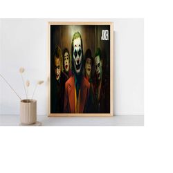 joker movie poster 2023 film/room decor wall art/poster