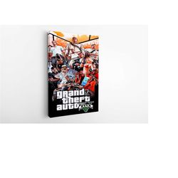 video game poster | grand theft auto poster