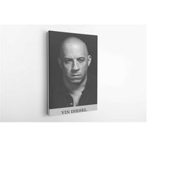 fast and furious movie poster, iconic movie canvas,