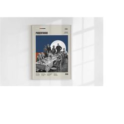 parenthood poster, jason katims, minimalist tv series poster,