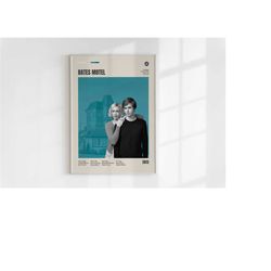 bates motel, anthony cipriano, minimalist tv series poster,