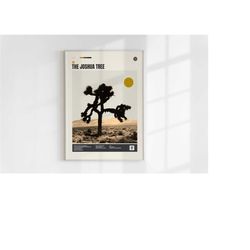 u2 posters, the joshua tree poster, u2, the