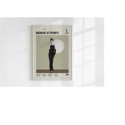 breakfast at tiffany's, blake edwards, minimalist movie poster,