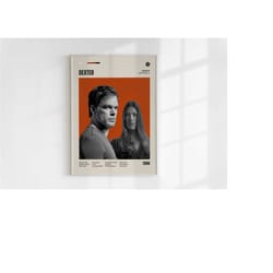 dexter poster, james manos jr., retro tv series