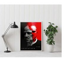 the godfather poster - francis ford coppola -