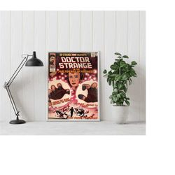 doctor strange poster - scarlet witch - multiverse