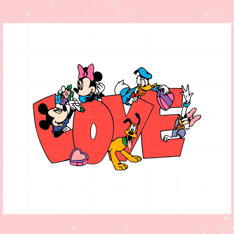 Disney Valentine's Day Svg Best Graphic Designs Cutting Files.jpg