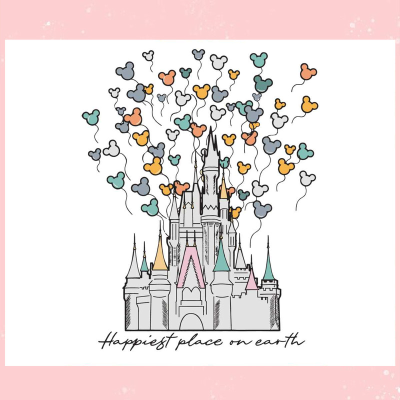 Happiest Place On Earth Magical Castle SVG.jpg