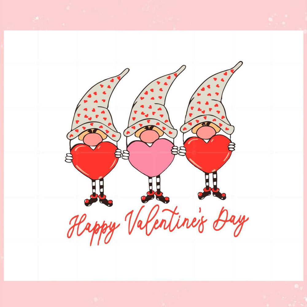 Happy Valentine's Day Gnomes Svg Graphic Designs Files.jpg