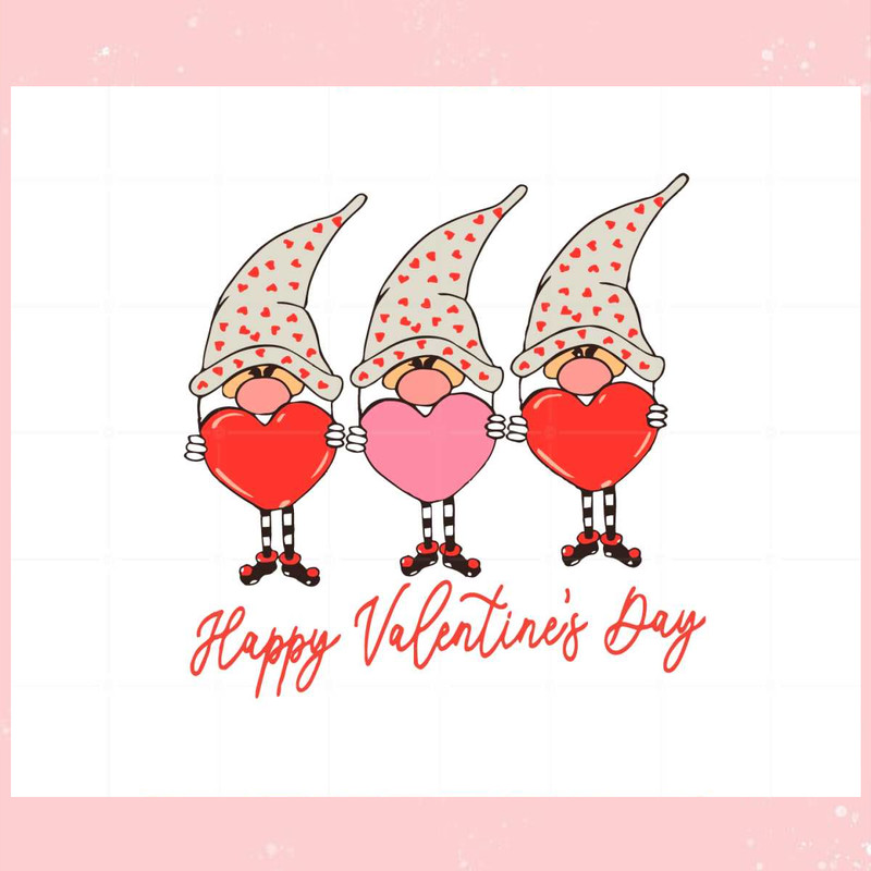Happy Valentine's Day Gnomes Svg Graphic Designs Files.jpg