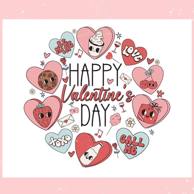 Happy Valentines Day Xoxo Love SVG.jpg