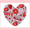 Heart Xoxo Kisses Love Songs SVG.jpg
