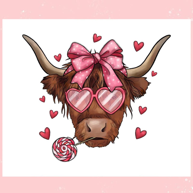 Highland Sweetheart Cow Valentines Day PNG.jpg
