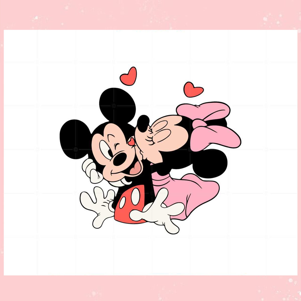 Valentines Day Couple Mickey Minnie Svg Graphic Designs Files.jpg