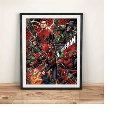 spider man no way home movie tom holland poster