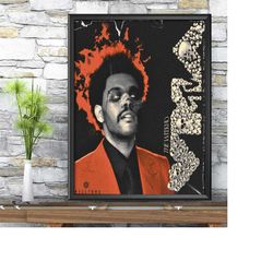 the weeknd albbum cover posters