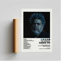 the weeknd dawn fm poster