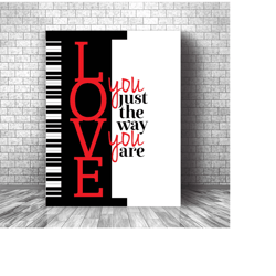 just the way you are by billy joel poster