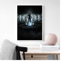 iron man poster, movie poster, film poster, room decoration home decoration art poster frameless