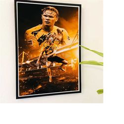 erling haaland poster, sport poster, trending poster