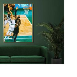 jayson tatum wall art, dunk poster, jayson tatum fan gift , jayson tatum print, room wall decoration, jayson tatum 2022