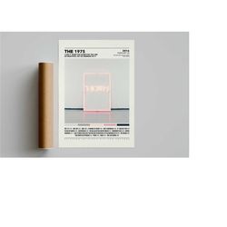 the 1975 posters / i like it when you sleep, for you are so beautiful yet so unaware of it poster, album cover poster, p