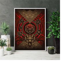 dungeons & dragons poster , baldur's gate 3, baldur's gate astarion canvas, baldur's gate poster, astarion art, dad post