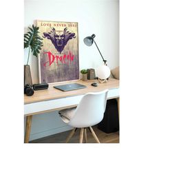 dracula, 1992 american gothic horror film digital poster, instant download & print, vintage horror movies