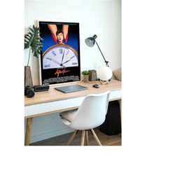 after hours, 1985 american black comedy film, original film poster, digital file, download & print instantly